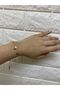 Gold Color Butterfly Model Steel Bracelet - 2
