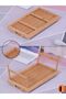 Bamboo Bed Enjoyment Tray with Folding Legs (50cm*30cm), Portable Tray - 3