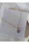 Pandora Charm - Pink Zircon Stone Heart Steel Pendant - 2