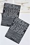Marble Patterned Planner Sticker - 1 Sheet / Scrapbook - 2