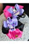 Luxury 3D Hello Kitty Black Kuromi - Moving Buckle with Bow Detail - 2