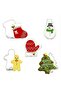 Narkalıp New Year's Cookie Mold Set of 5