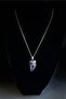 Caprea Steel Natural Stone Necklace Gold Color Tarnish Resistant Necklace with 45 cm Chain
