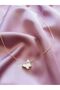 White Enameled Evil Eye Beaded Butterfly Necklace - 2