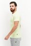 Men Sportswear Fit Outdoor T-Shirt, Lime Green - 2