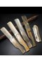 Natural Handmade Unisex Bone Comb Healthy Hair Beard Moustache Baby Care Antistatic Pocket Horn Comb - 8