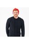 Men's Red Warm Outdoor Fleece Beanie - 4