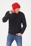 Men's Red Warm Outdoor Fleece Beanie - 2