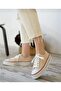 Cnv High Sole Beige Sports Shoes