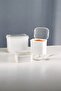 Flour and Legume Container 10 Lt 4.5 Lt 1.6 Lt White Storage Container with Shovel Gift Vp-039 - 3