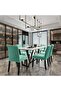Chair Cover Washable Lycra Flexible Elastic Chair Cover Color (Mint) - 5