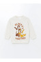 LCW baby Boys' Crew Neck Printed Sweatshirt and Sweatpants 2-Piece Set - 2