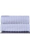 1 Piece Luxury Premium Hotel Spa Beach Towel Ribbed Oversized 90/100X180 cm 1000 Gr 100% Cotton - 2