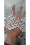 Tight 1/3 Law Pleat Tulle Curtain with Embroidered Skirt - 2