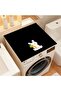 Washing Machine Dryer Cover Protection Pad Waterproof Mat Non-Slip Washable