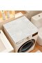 Washing Machine Dryer Cover Protection Pad Waterproof Mat Non-Slip Washable - 2
