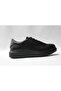 Women's Black Inner Outer Genuine Leather Casual Sports Shoes - 5