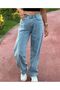 Belt Buckle Detail Baggy Jean |   Karyikama - 3