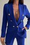 Belted Jacket Trousers Set - 2