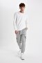 Regular Fit Jogger Sweatpants Cargo Pocket Waist Elastic B6145Ax23Wn - 3