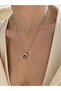 Silver Balloon G Letter Women's Necklace - 2