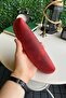 Favara - Premium Serie Aged Genuine Leather Red Pen Holder, Hand-made Special Design - 3
