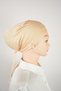 Seamless Lace-Up Bonnet Cotton Combed Tied Women's Hijab Headscarf Scarf Turban Bonnet