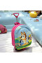 Kindergarten Nursery Children's Suitcase Backpack with Rickshaw and Wheels - 7
