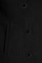 Black Regular Fit Fur Collared Winter Cashmere Coat Tmnaw21Kb0063 - 6