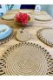 Wicker Jute Presentation Plate Mat, Supla American Serving Coaster and Basket, 13 Pieces - 4