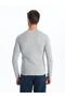 Crew Neck Long Sleeve Men's T-Shirt (S4) - 5