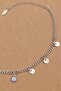 Ysx Brand Vip Evil Eye Beaded Sequin Model Chain Anklet Silver 22+5cm New Season - 3