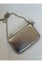 Women's Silver Metal Studded Crisscross Straps Wallet Bag - Versatile, Detailed, Faux Leather Crossbody Bag - 2
