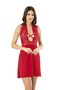 Women's Lace Detailed Short Nightgown