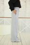 Women's Gray Wide Leg Sweatpants - 2