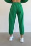 Women's High Waist Winter Sweatpants with Fleece Pockets and Elastic Waist - 2