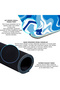 Gaming Mouse Pad 90X40 Mouse Pad XXL Large Blue Mousepad - 4