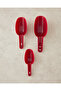 Arnie Plastic 3-Piece Measuring Spoon 22X7,8X5 cm Claret Red - 2