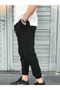 Unisex Black Jogger Sweatpants - 2