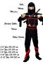 Secret Ninja Child Costume Black Luxury - 5