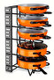 Pot and Pan Organizer 8 Layers Multi-Purpose - 4