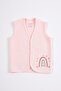 Quilted Baby Girl Vest - Pink - 3