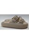 Adjustable Double Buckle Platform Sole Eva Daily Pool Beach Home and Street Slippers - 6