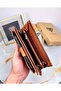 Large Compartment Wallet with Phone Compartment and Handle