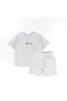 Camp Karmelange Back Printed Boys & Baby Oversize T-Shirt-Shorts Set