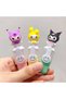 Set of 6 Highlighter Kawaii Pens - Kuromi, Cinnamoroll, My Melody Preschool Gift Felted Penlesanrior - 3