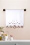 Velvet Luxury Embroidered Guipure Dowry Hand Towels Pack of 6 - 2
