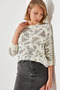 Women's Ecru Knitwear Sweater 20246178 - 5