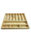 45X40 Wooden Spoon Holder Drawer Organizer Spoon, Fork, Knife Organizer 45X40