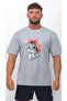 Women's Black Cute Little Cat Printed T-shirt - 6
